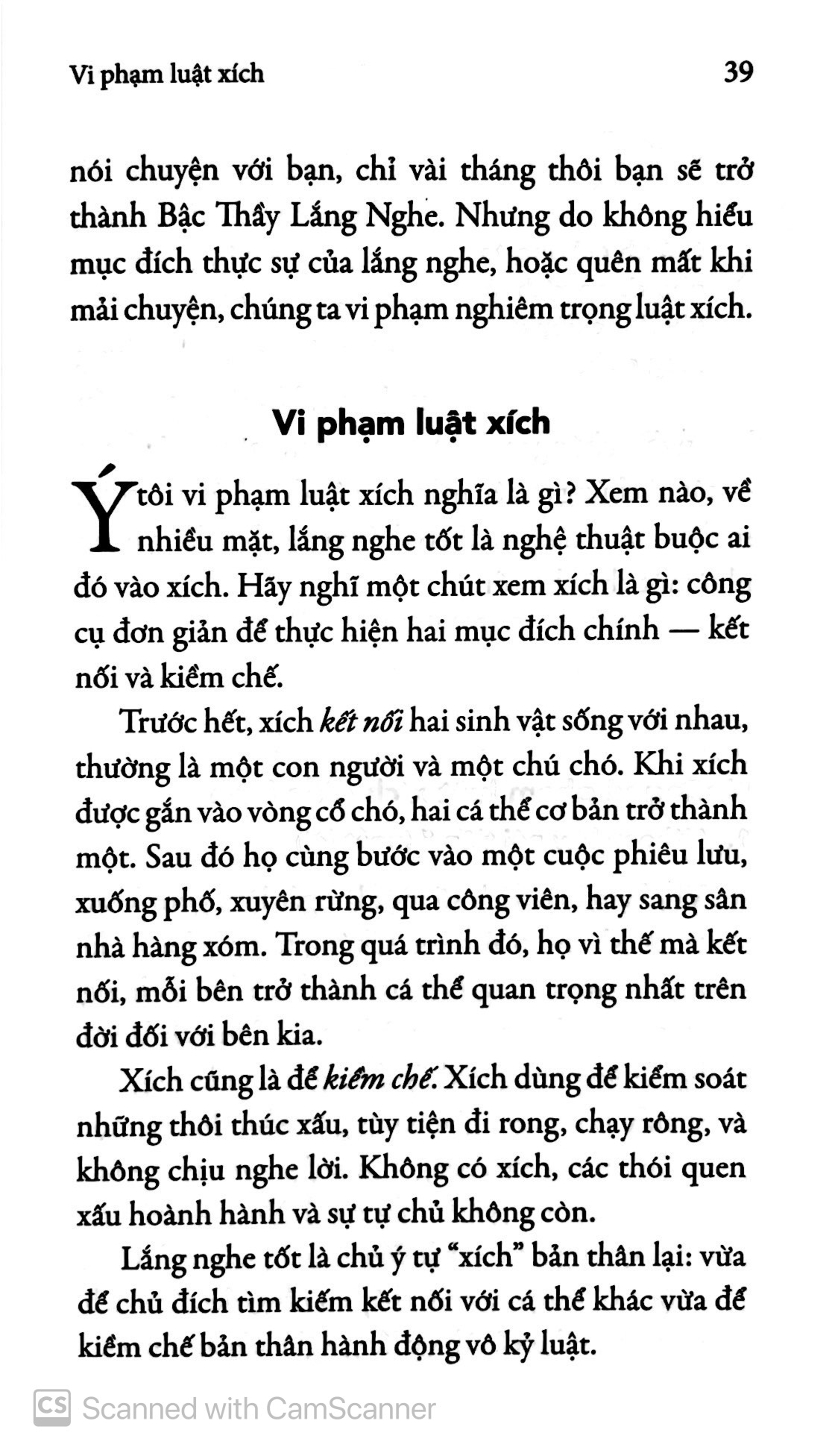 lắng nghe như một chú chó và tạo dấu ấn của bạn với thế giới