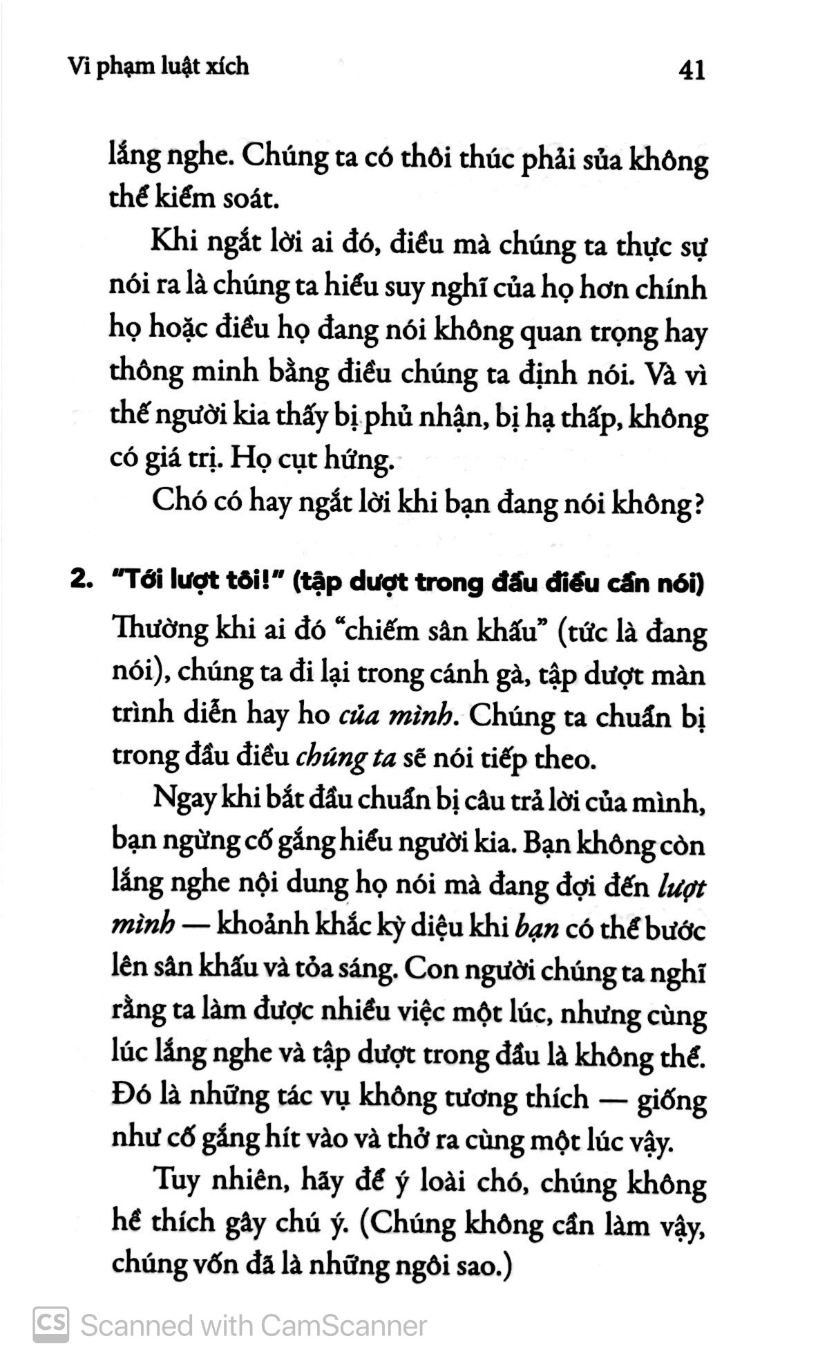 lắng nghe như một chú chó và tạo dấu ấn của bạn với thế giới