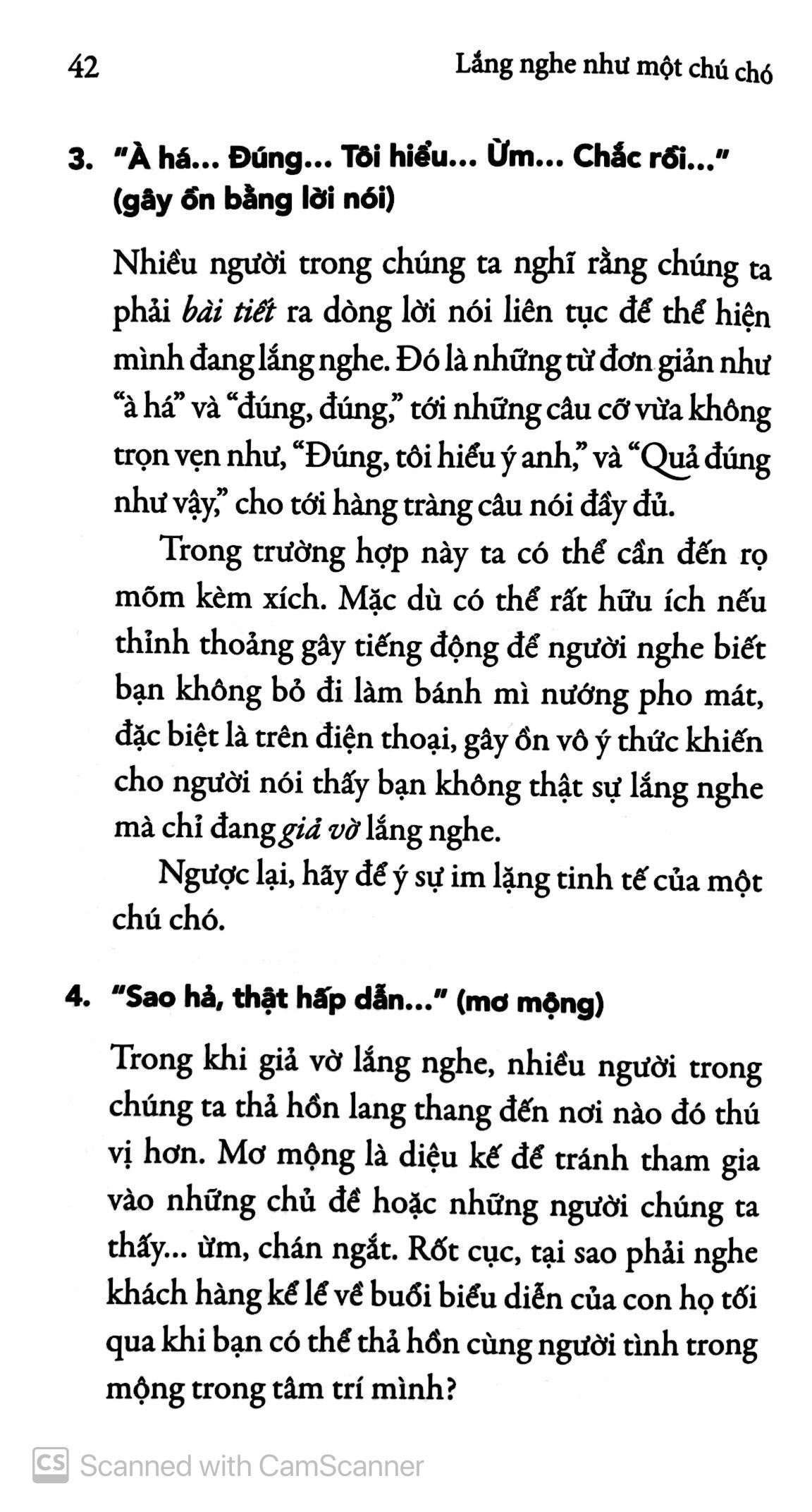 lắng nghe như một chú chó và tạo dấu ấn của bạn với thế giới