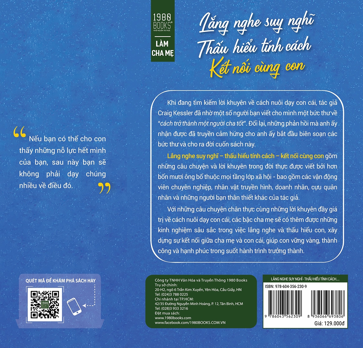 lắng nghe suy nghĩ - thấu hiểu tính cách - kết nối cùng con