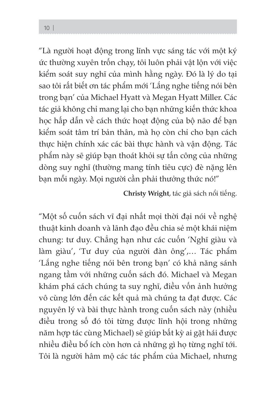 lắng nghe tiếng nói bên trong bạn