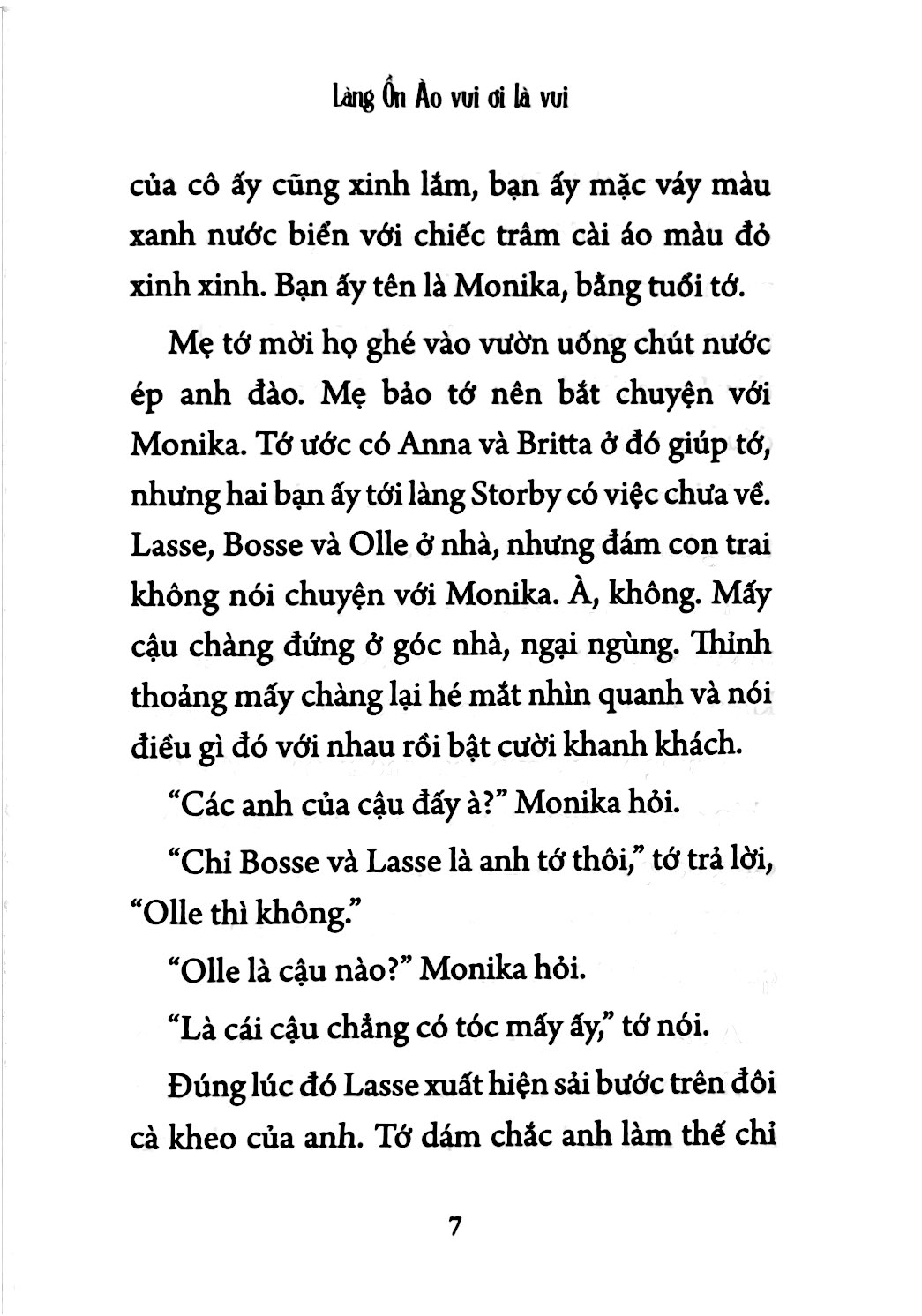 làng ồn ào vui ơi là vui - nothing but fun in noisy village (song ngữ việt-anh)