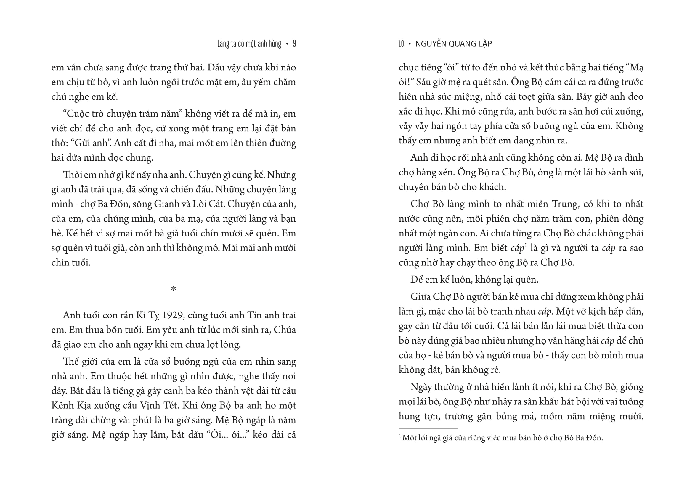 làng ta có một anh hùng