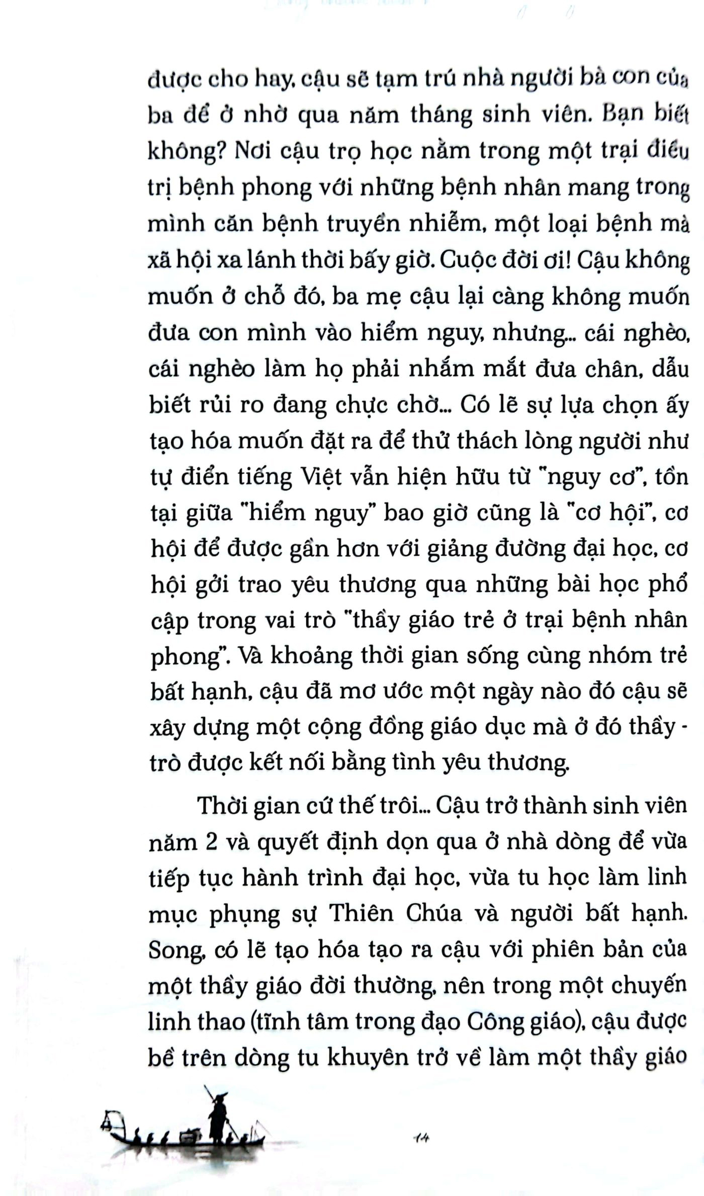 lặng thầm đưa khách sang sông