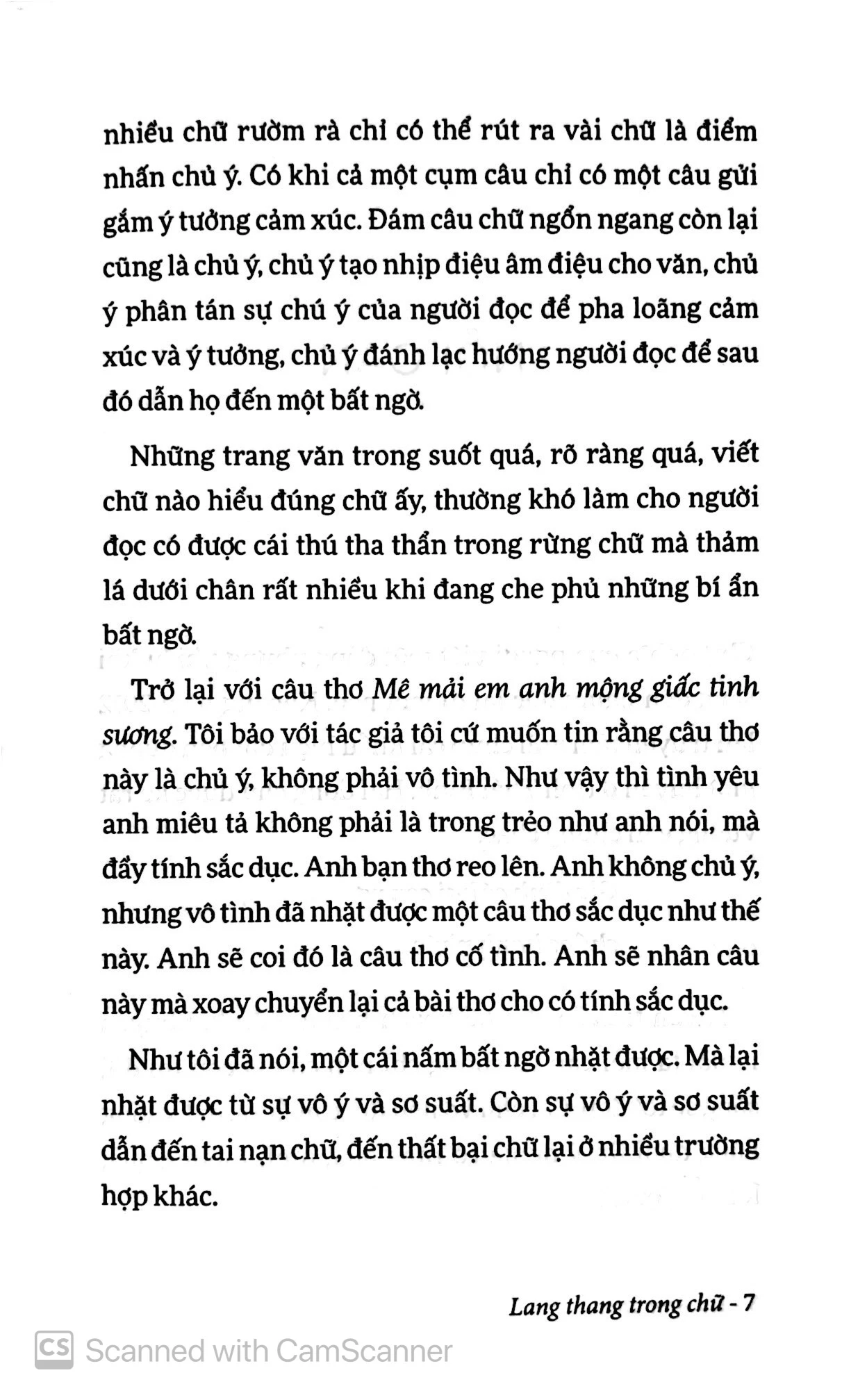 lang thang trong chữ (tái bản 2019)