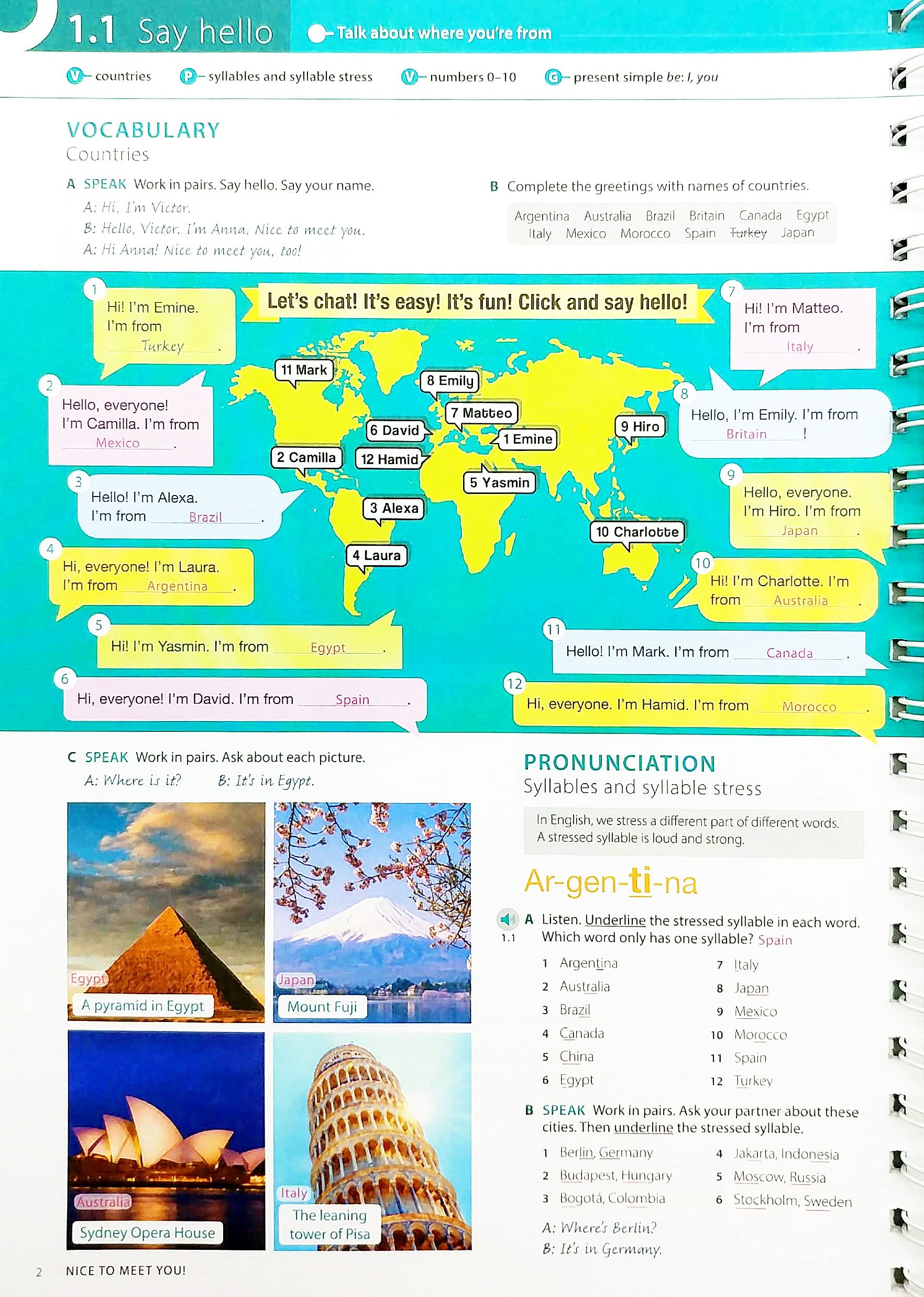language hub beginner teacher's book with navio app