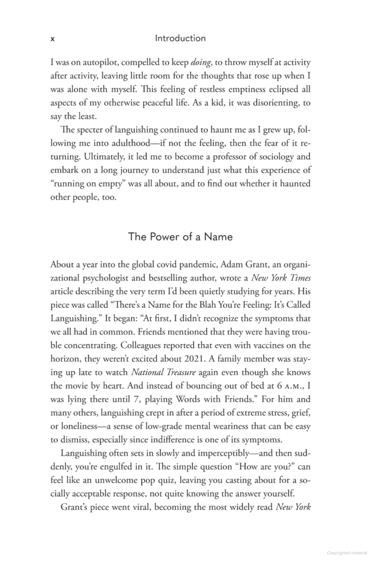 languishing - how to feel alive again in a world that wears us down