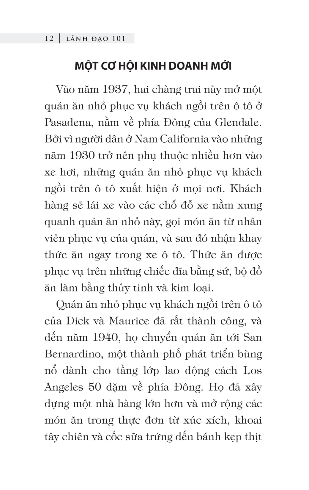 lãnh đạo 101 - leadership 101