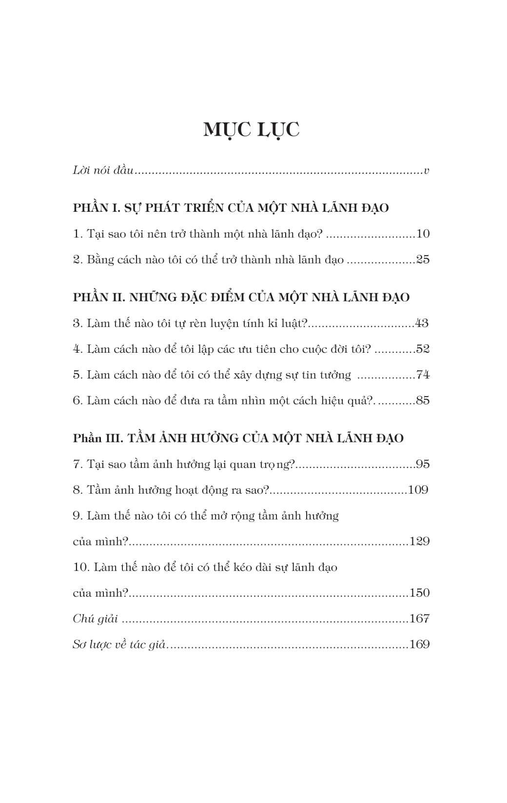 lãnh đạo 101 - leadership 101