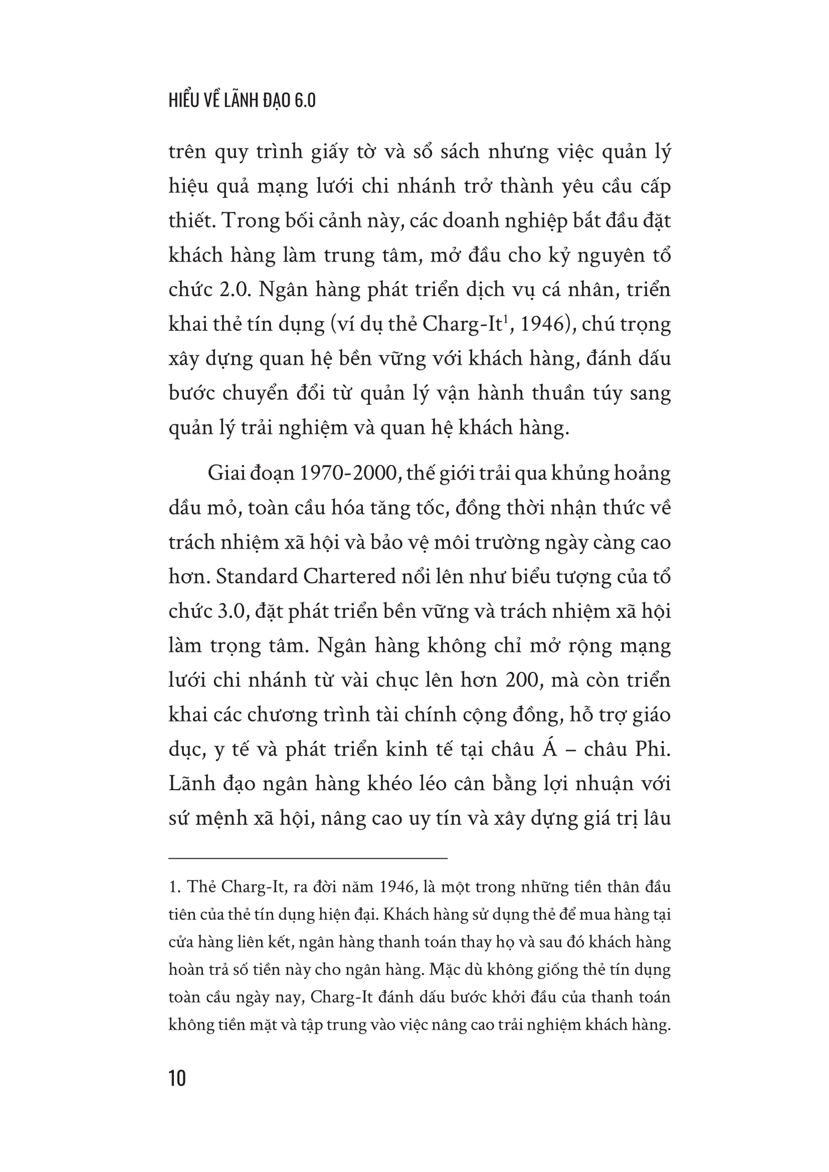 Lãnh Đạo 6.0 - Tương Lai Đổi Mới Tổ Chức Và Ngân Hàng