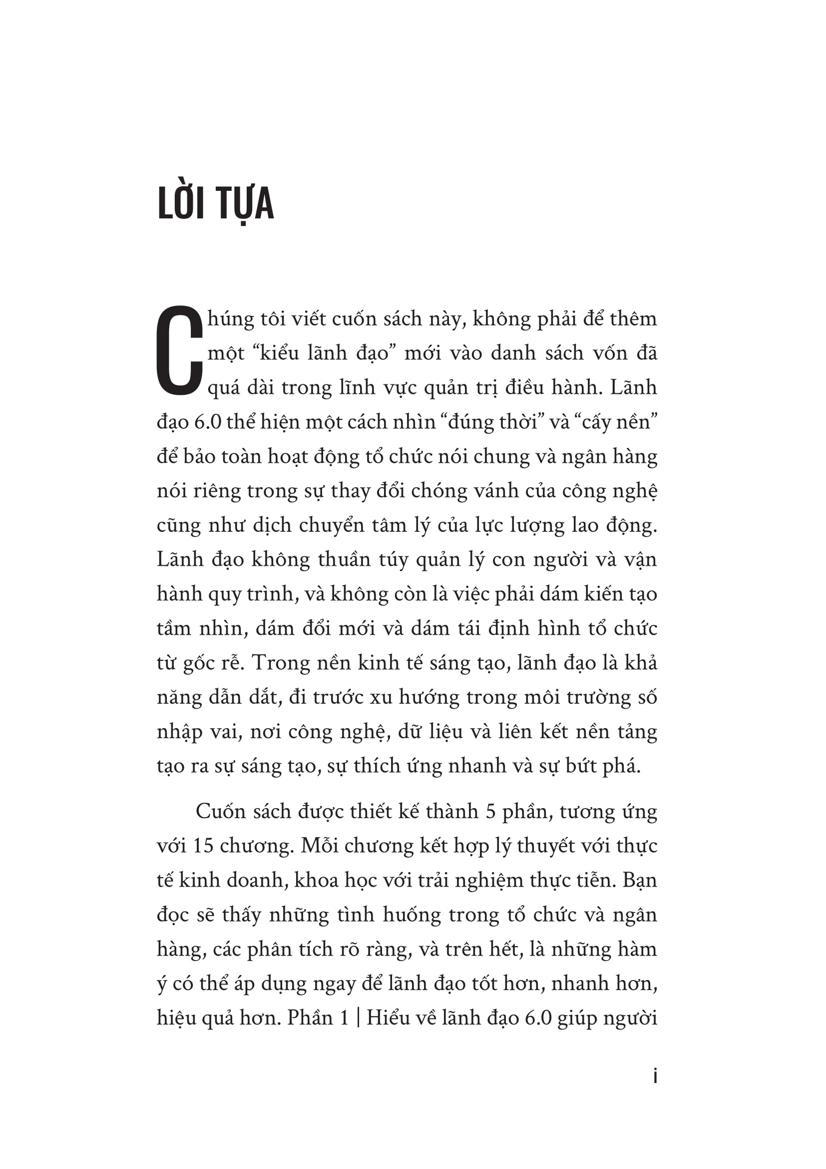 Lãnh Đạo 6.0 - Tương Lai Đổi Mới Tổ Chức Và Ngân Hàng