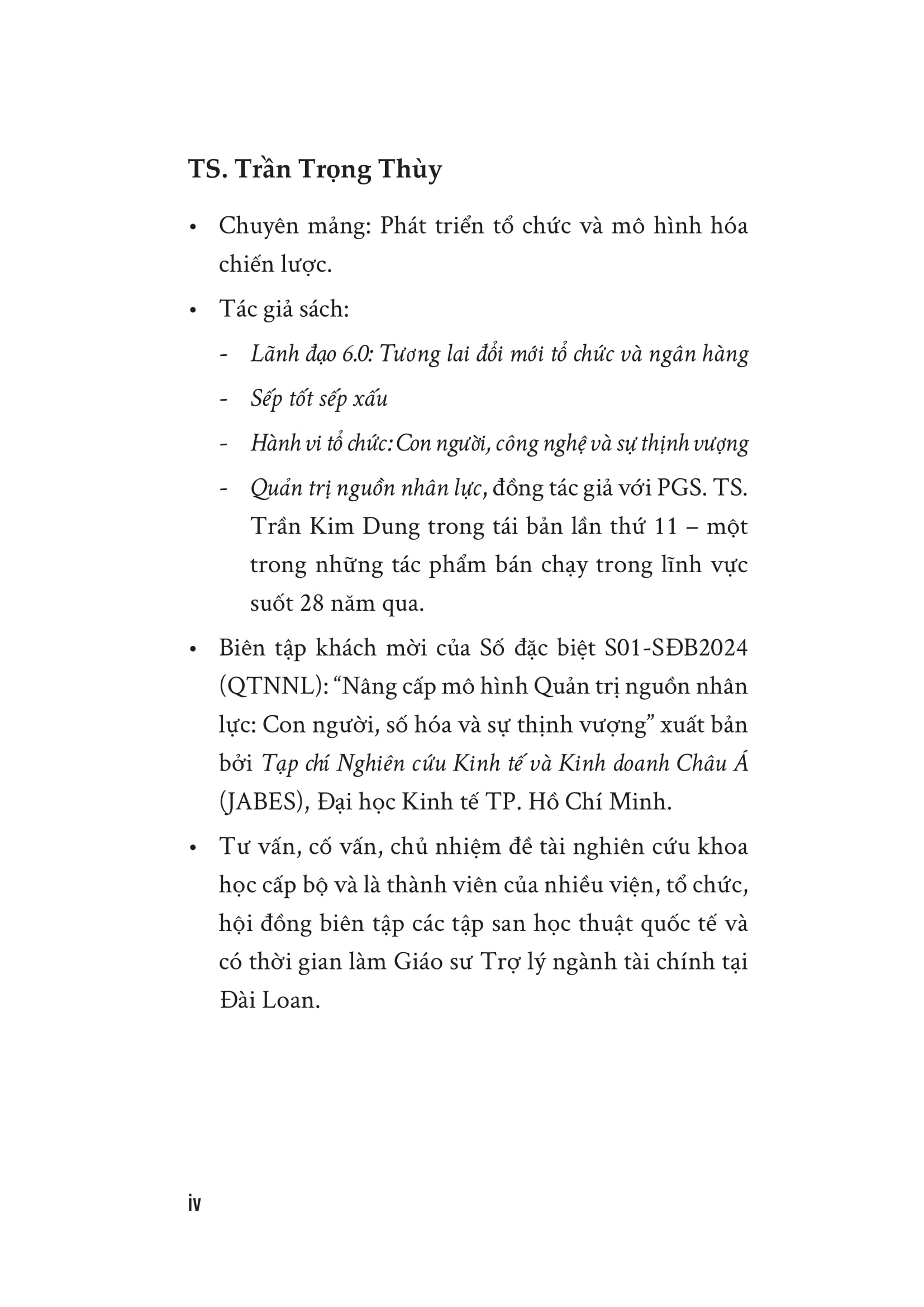 Lãnh Đạo 6.0 - Tương Lai Đổi Mới Tổ Chức Và Ngân Hàng