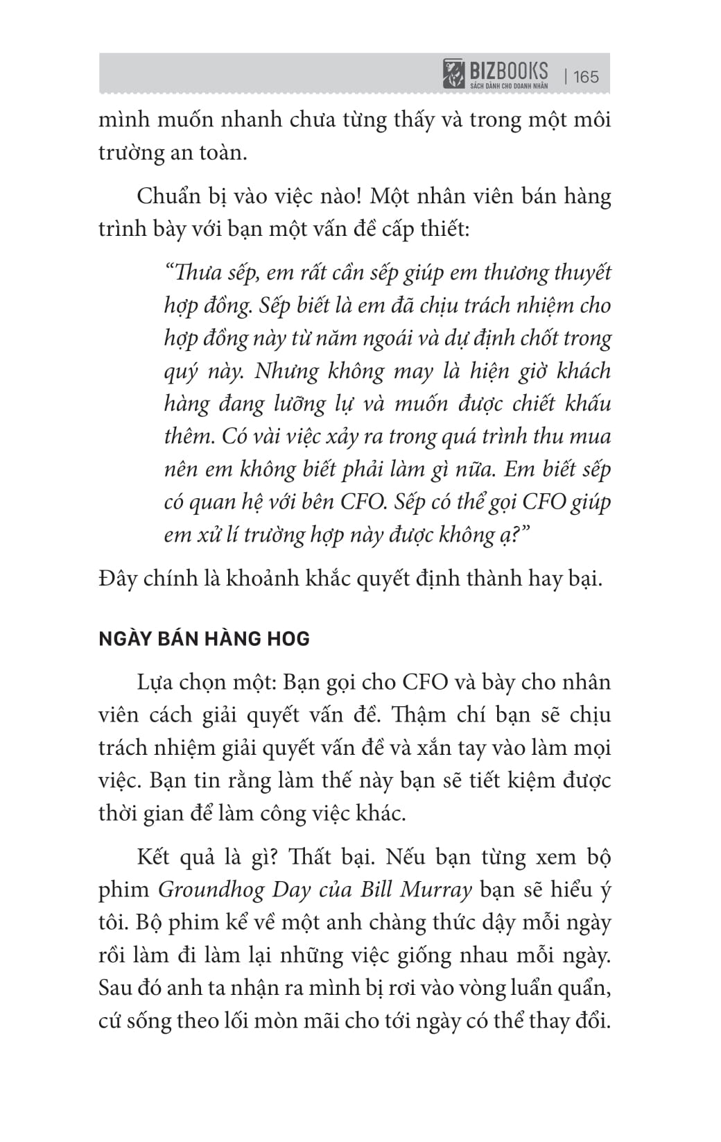 lãnh đạo bán hàng chuyên nghiệp - bí quyết xây dựng đội nhóm bán hàng - bất khả chiến bại