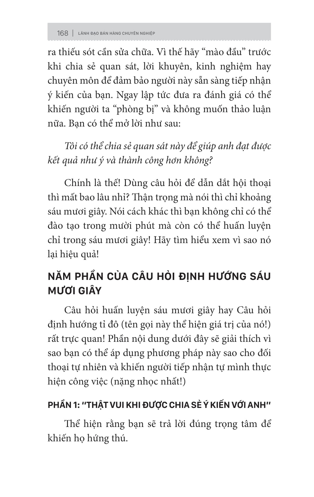 lãnh đạo bán hàng chuyên nghiệp - bí quyết xây dựng đội nhóm bán hàng - bất khả chiến bại