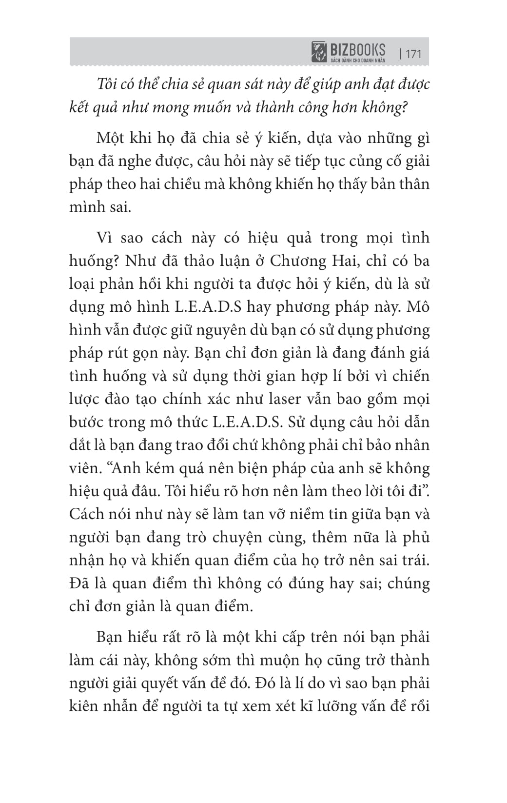 lãnh đạo bán hàng chuyên nghiệp - bí quyết xây dựng đội nhóm bán hàng - bất khả chiến bại