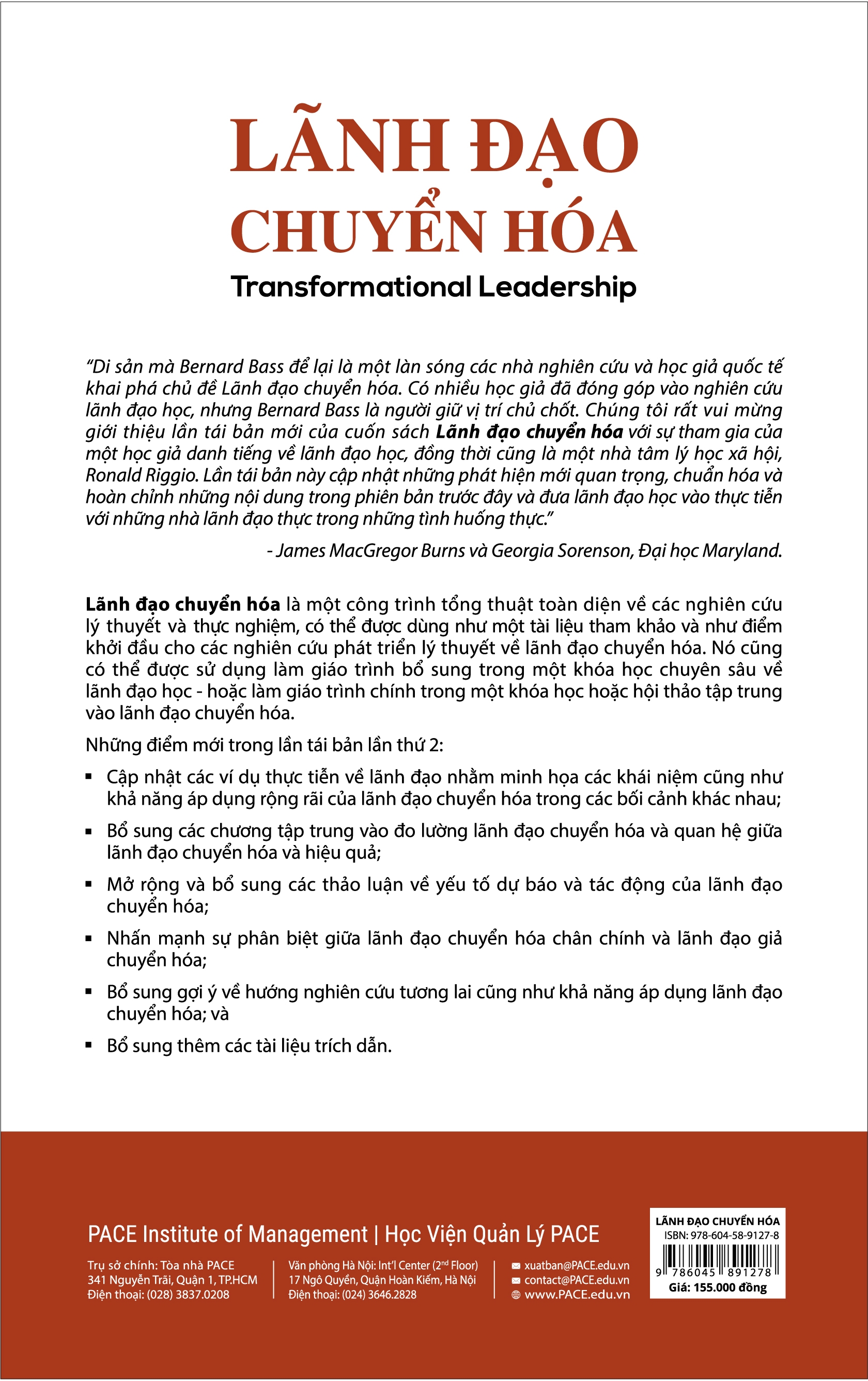 lãnh đạo chuyển hóa - transformational leadership