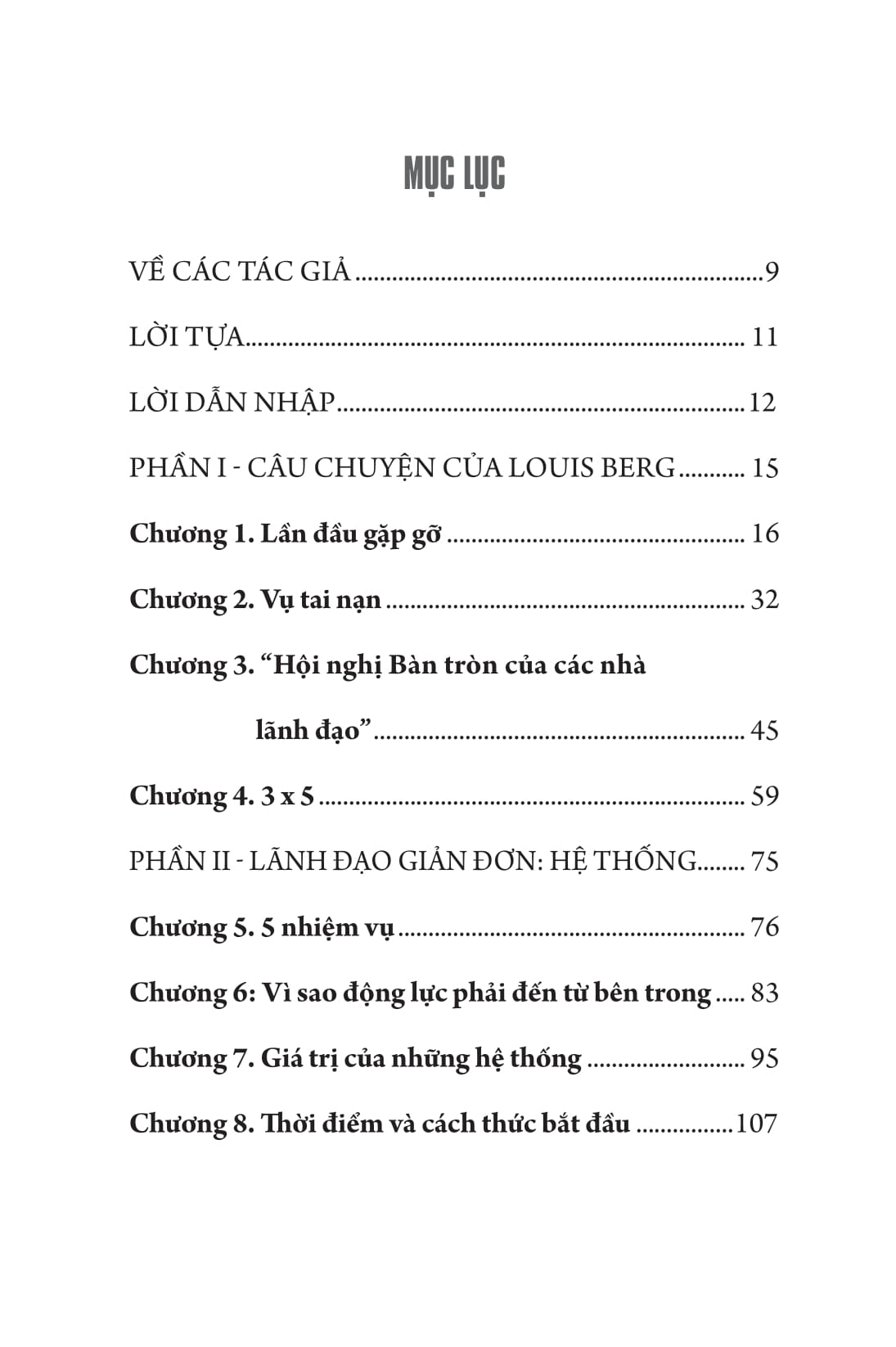 lãnh đạo giản đơn (leading simple)