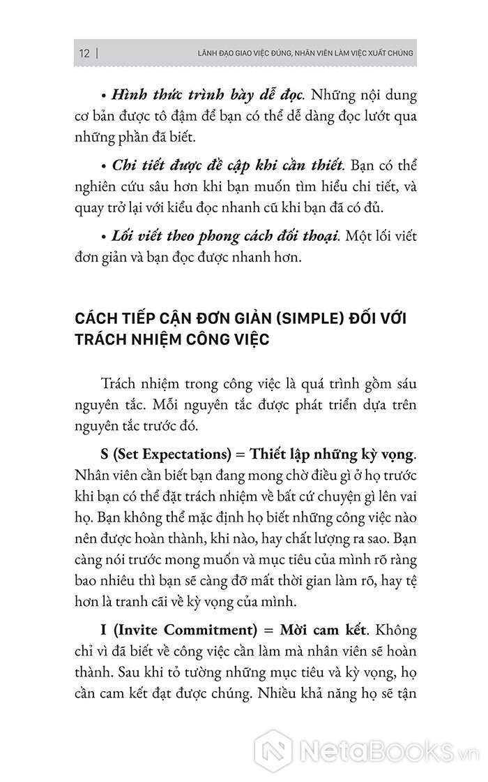 lãnh đạo giao việc đúng, nhân viên làm việc xuất chúng
