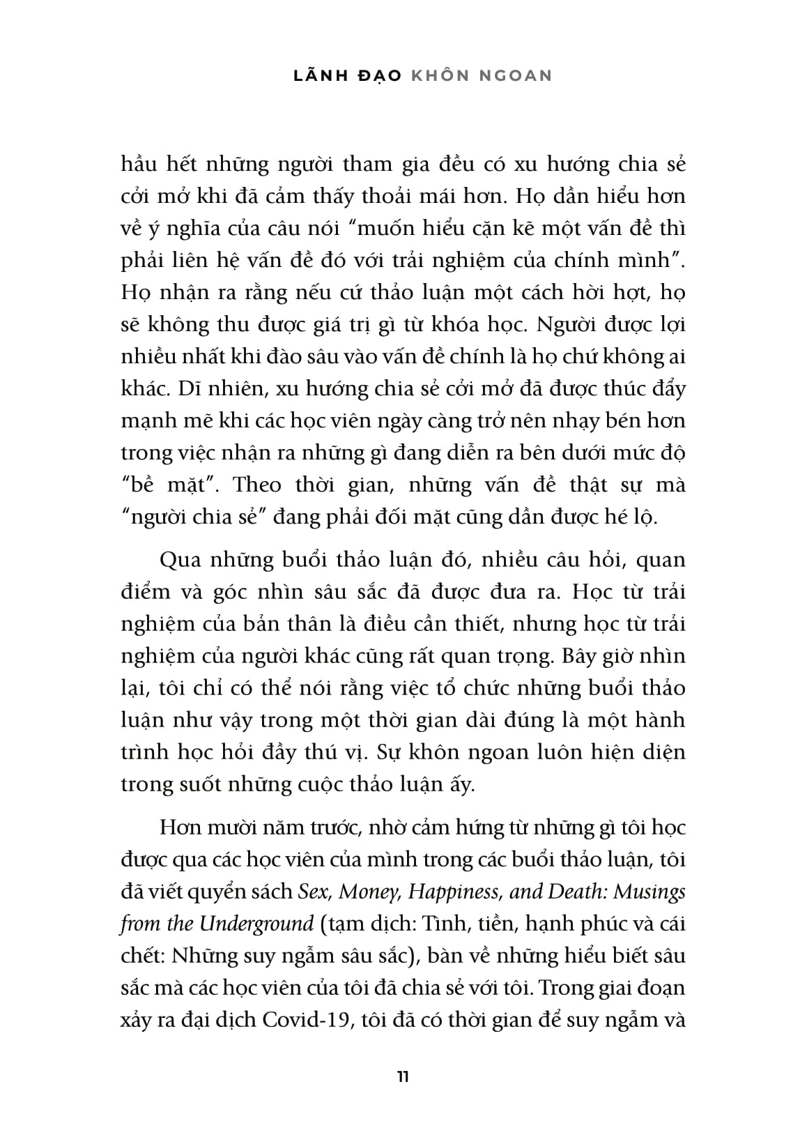 Lanh Dao Khon Ngoan - Leading Wisely