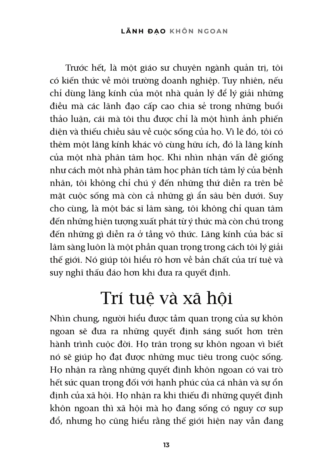 Lanh Dao Khon Ngoan - Leading Wisely