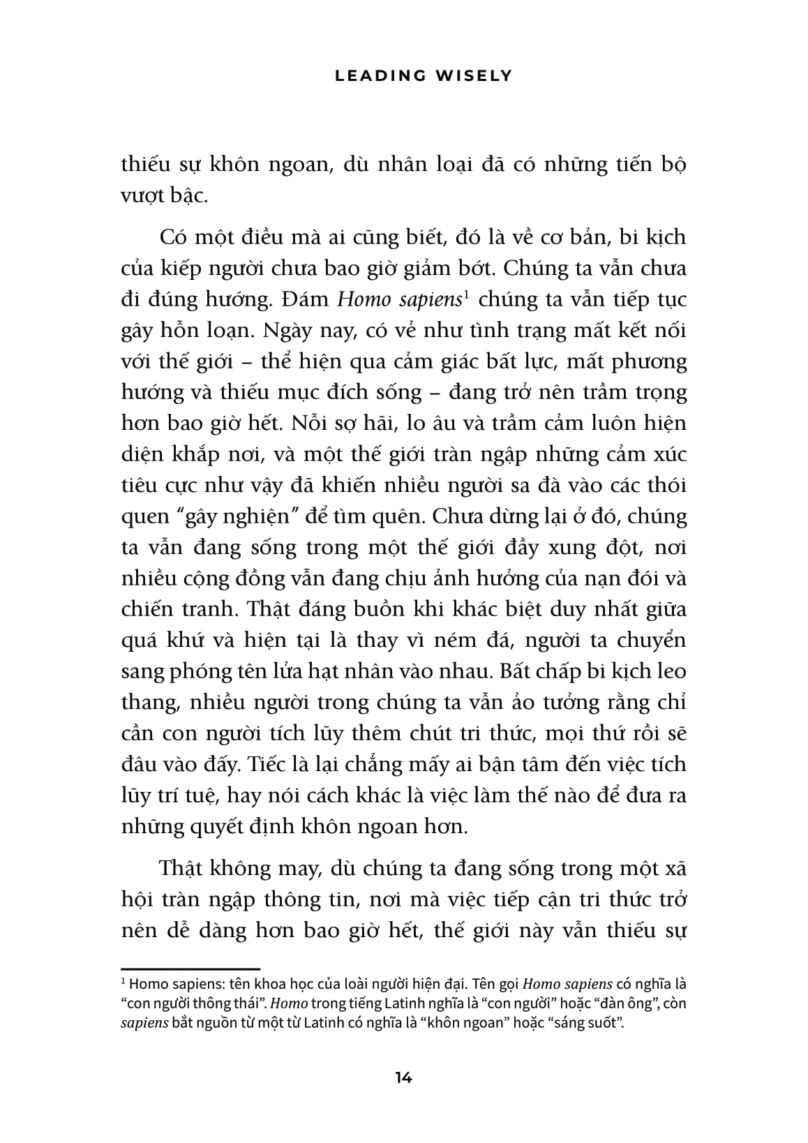 Lanh Dao Khon Ngoan - Leading Wisely