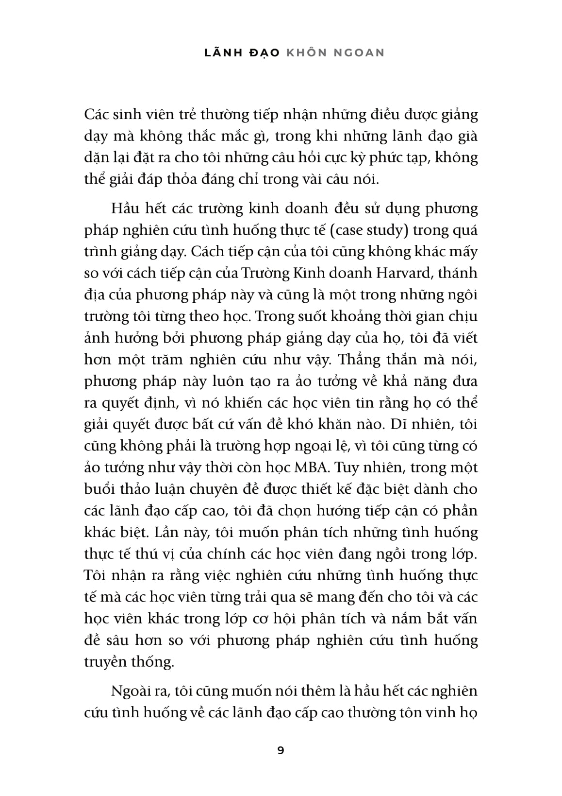 Lanh Dao Khon Ngoan - Leading Wisely