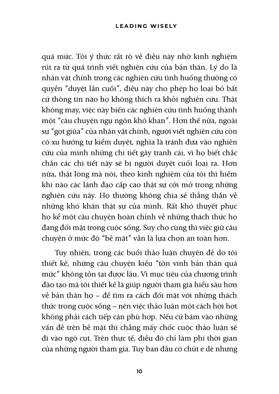 Lanh Dao Khon Ngoan - Leading Wisely