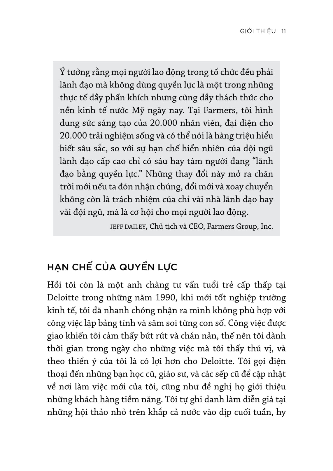 lãnh đạo không dùng quyền lực - leading without authority