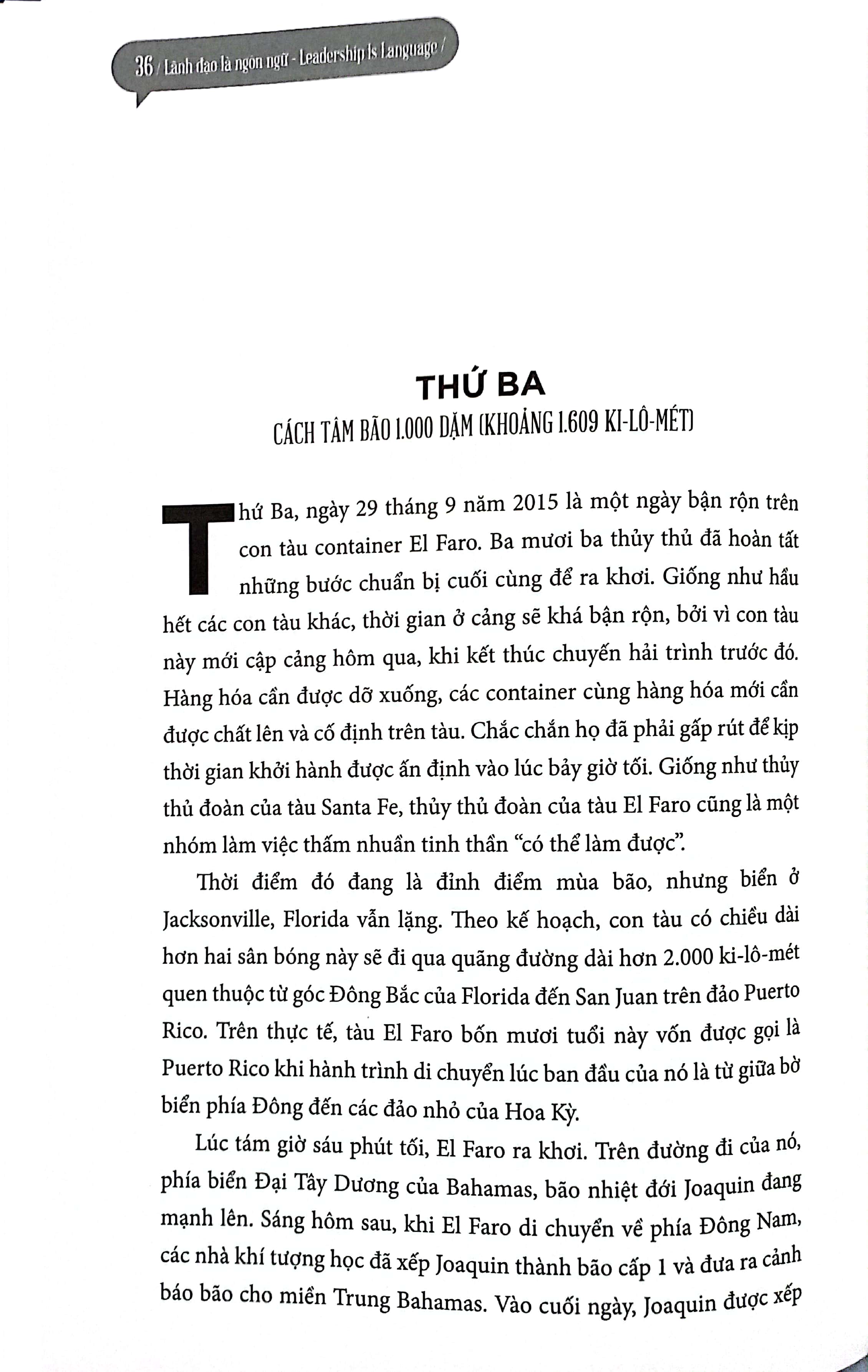 lãnh đạo là ngôn ngữ - leadership is language