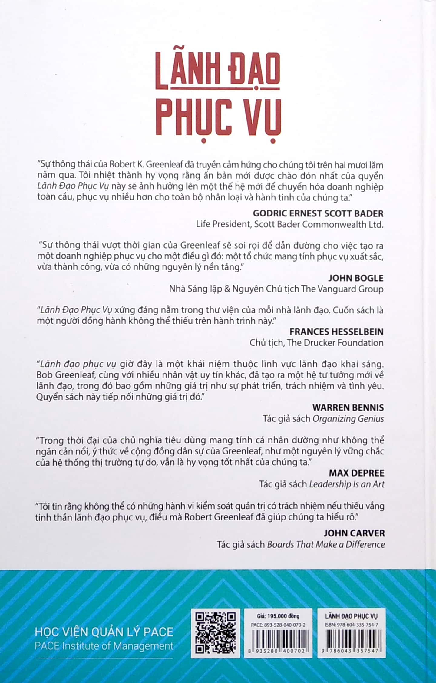 lãnh đạo phục vụ (bìa cứng) (2022)