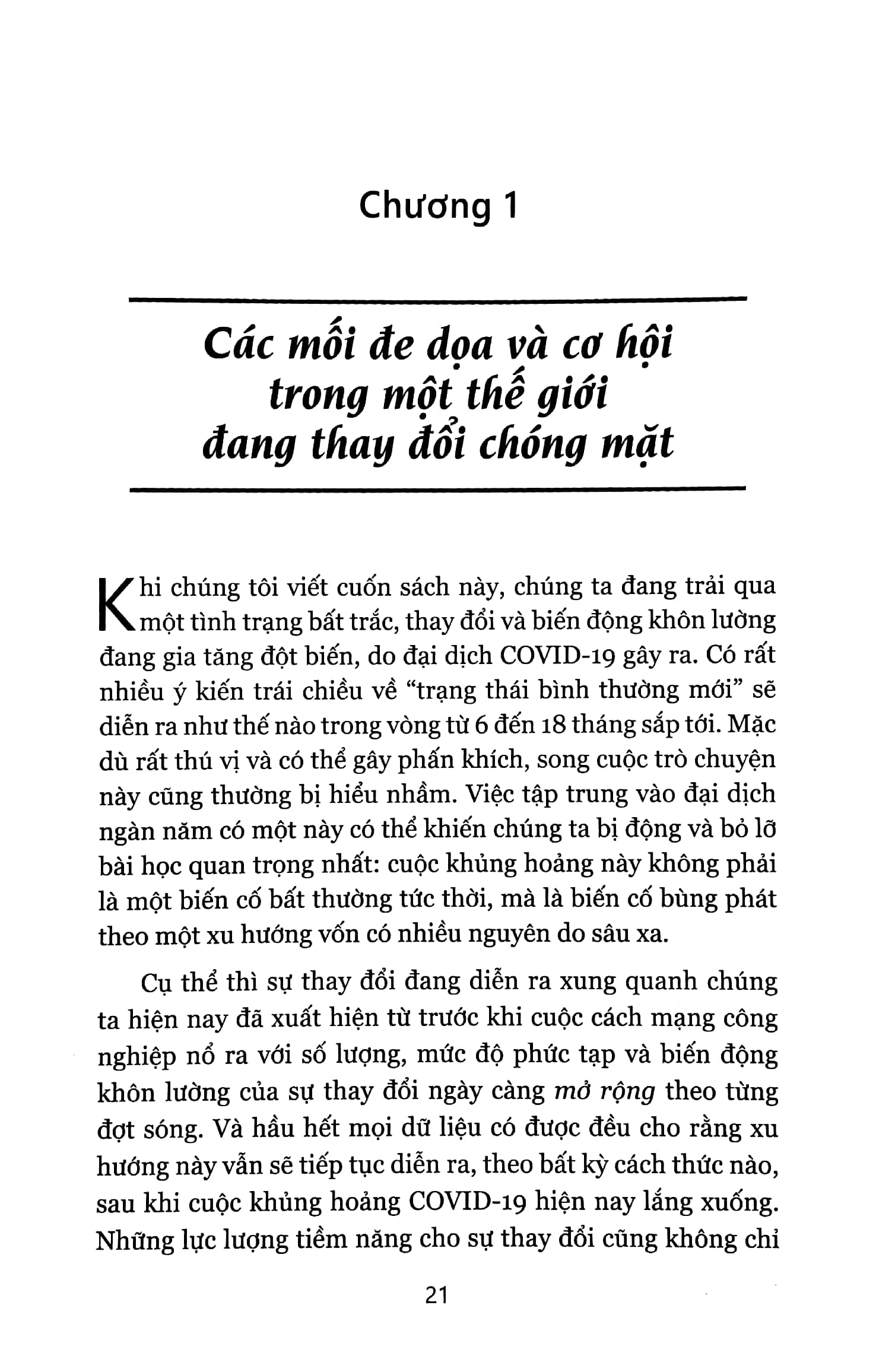 lãnh đạo sự thay đổi - change