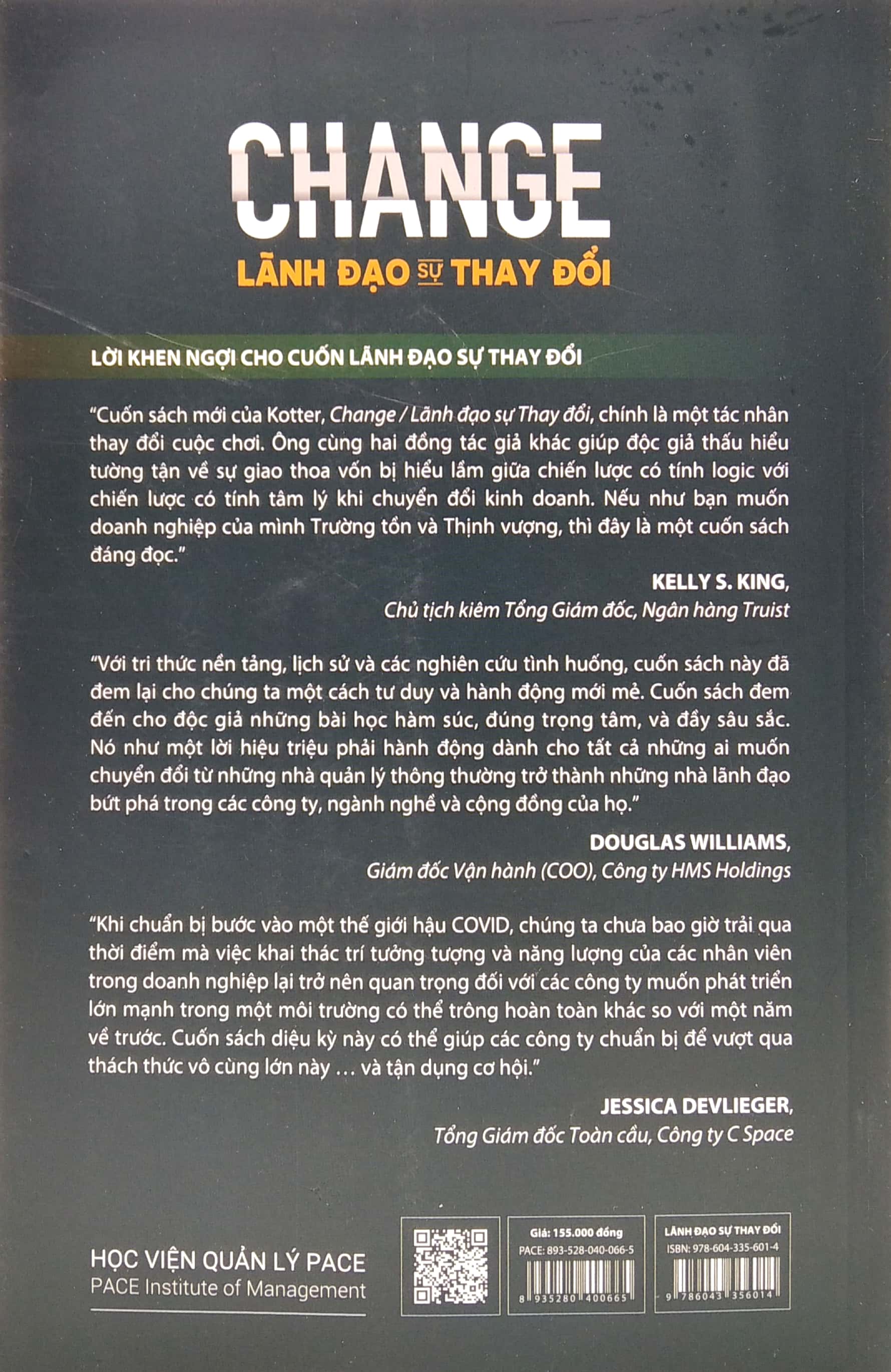 lãnh đạo sự thay đổi - change
