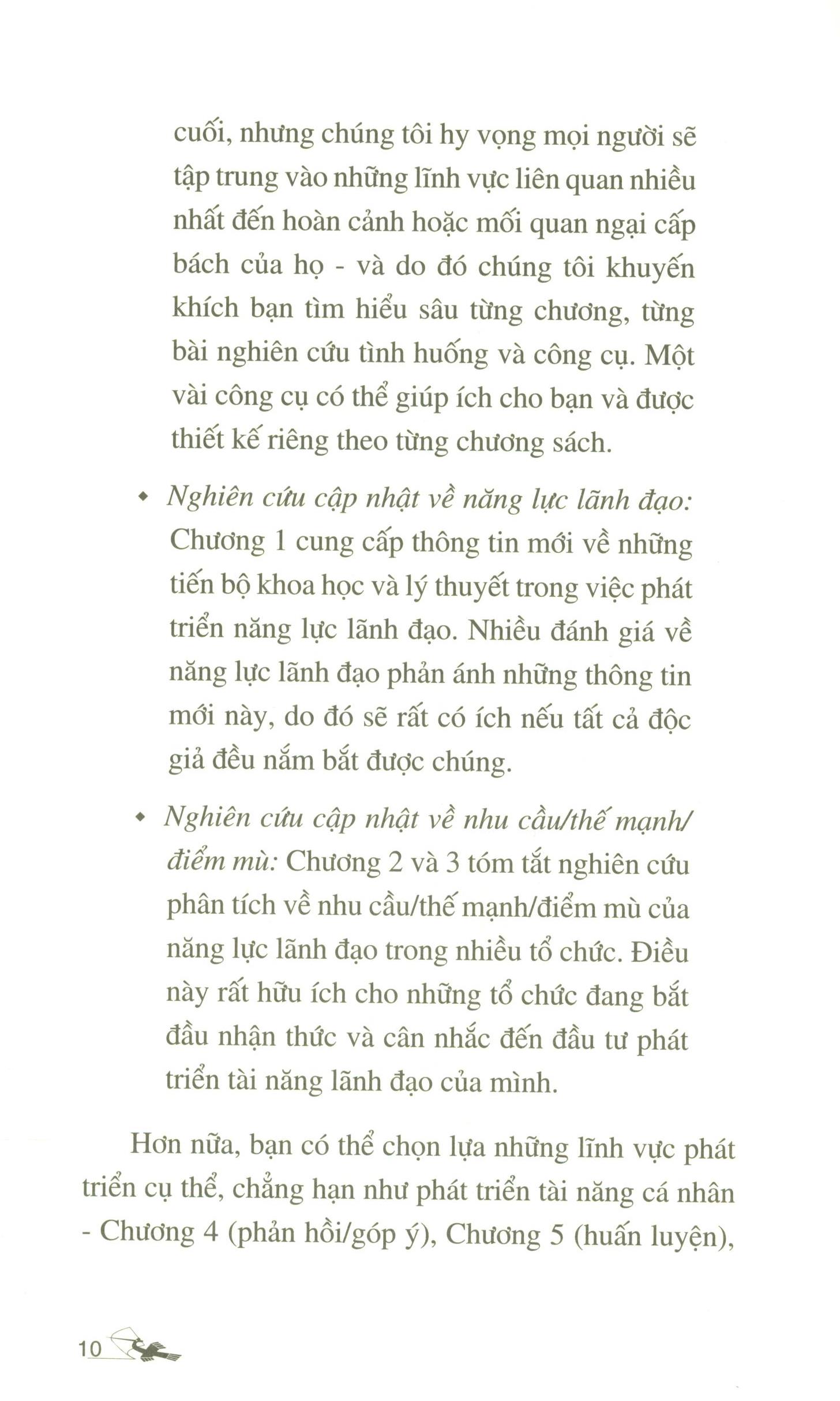 lãnh đạo thành thạo lợi nhuận tăng cao