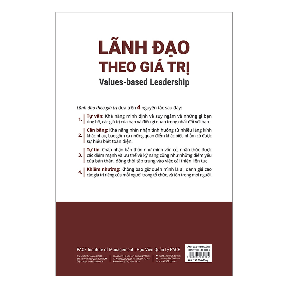 lãnh đạo theo giá trị