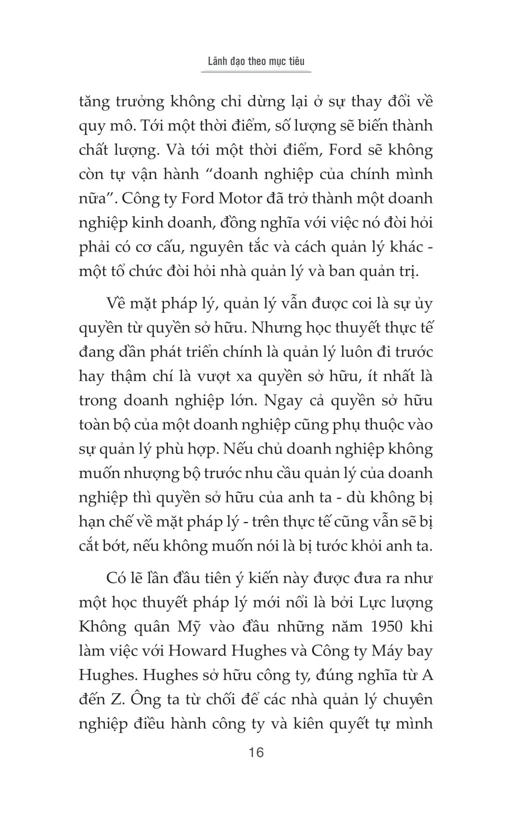 Lãnh Đạo Theo Mục Tiêu