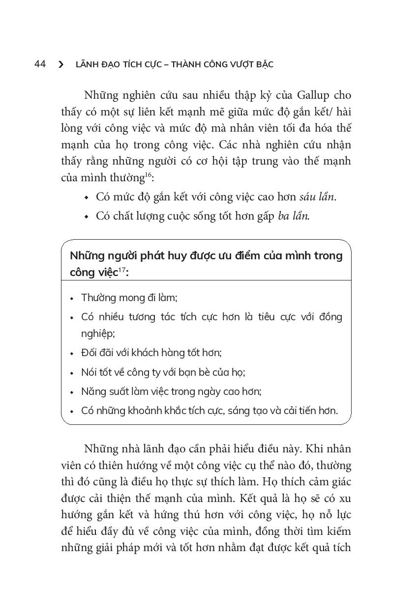 lãnh đạo tích cực - thành công vượt bậc