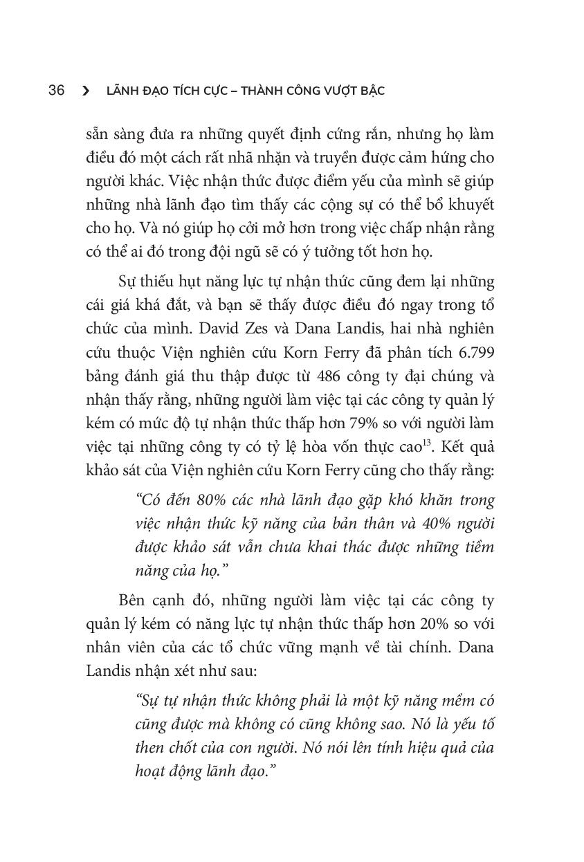 lãnh đạo tích cực - thành công vượt bậc