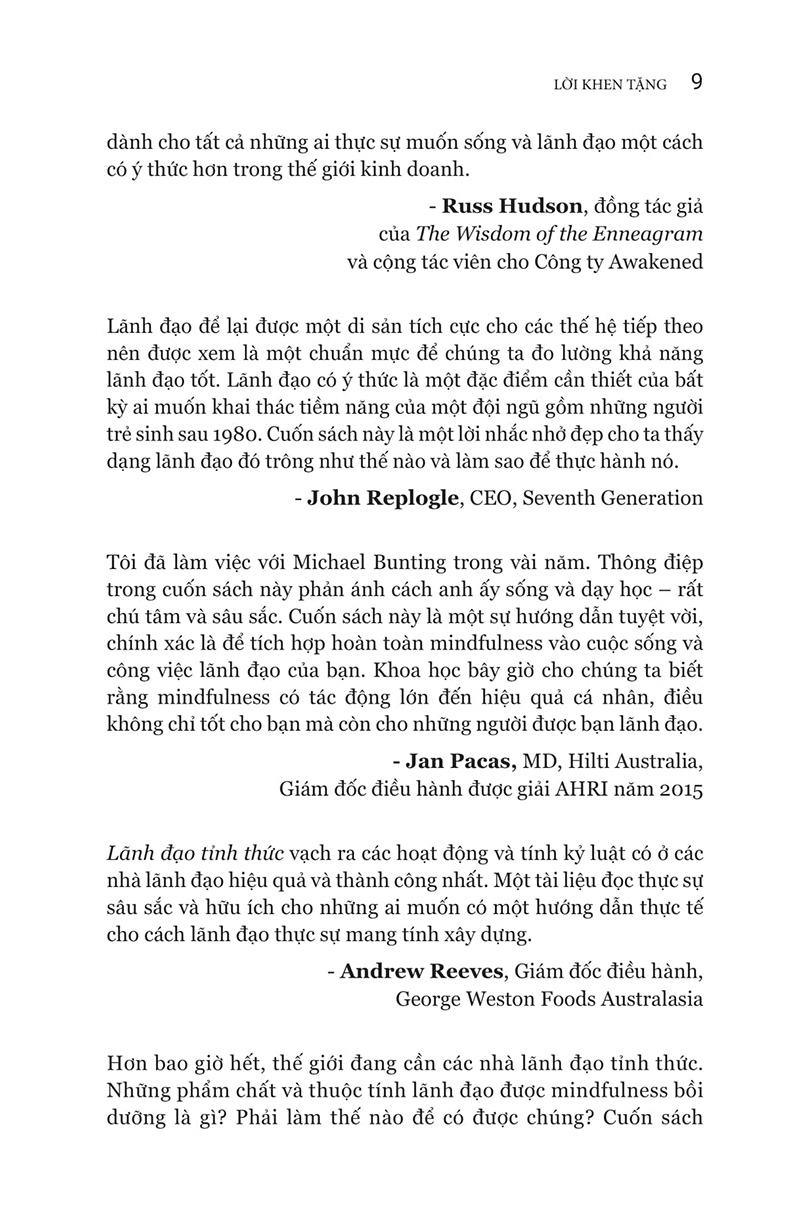 Lanh Dao Tinh Thuc - The Mindful Leader