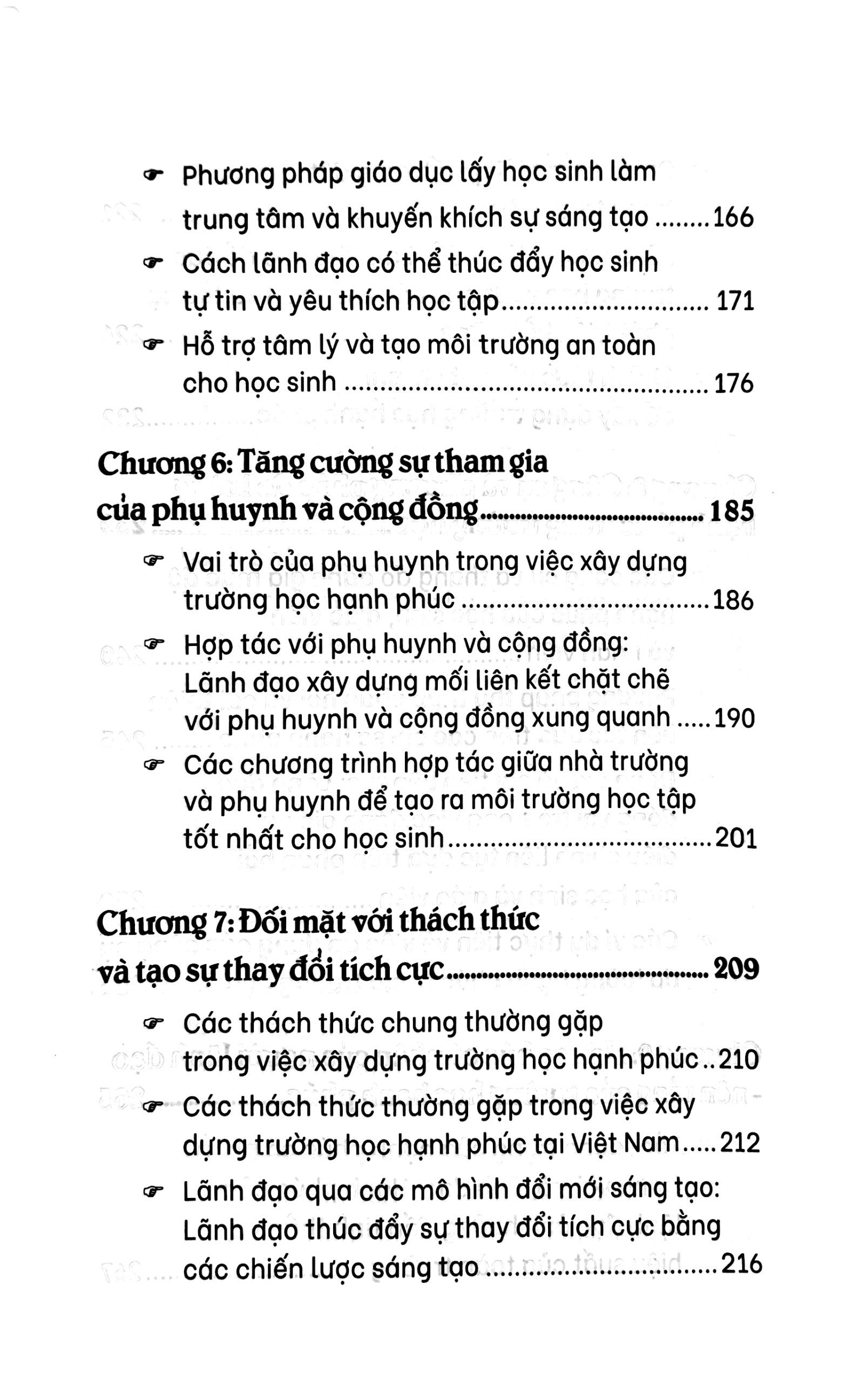 lãnh đạo trường học hạnh phúc