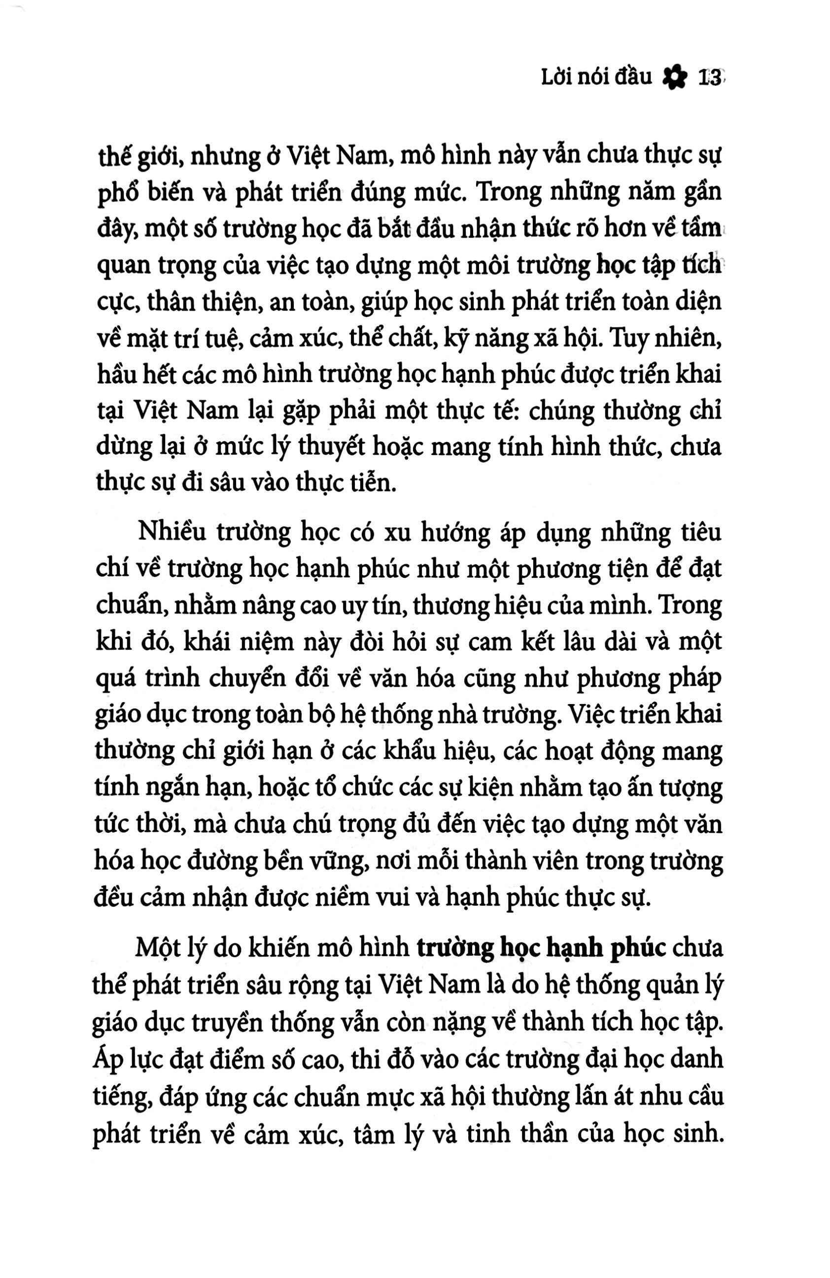 lãnh đạo trường học hạnh phúc