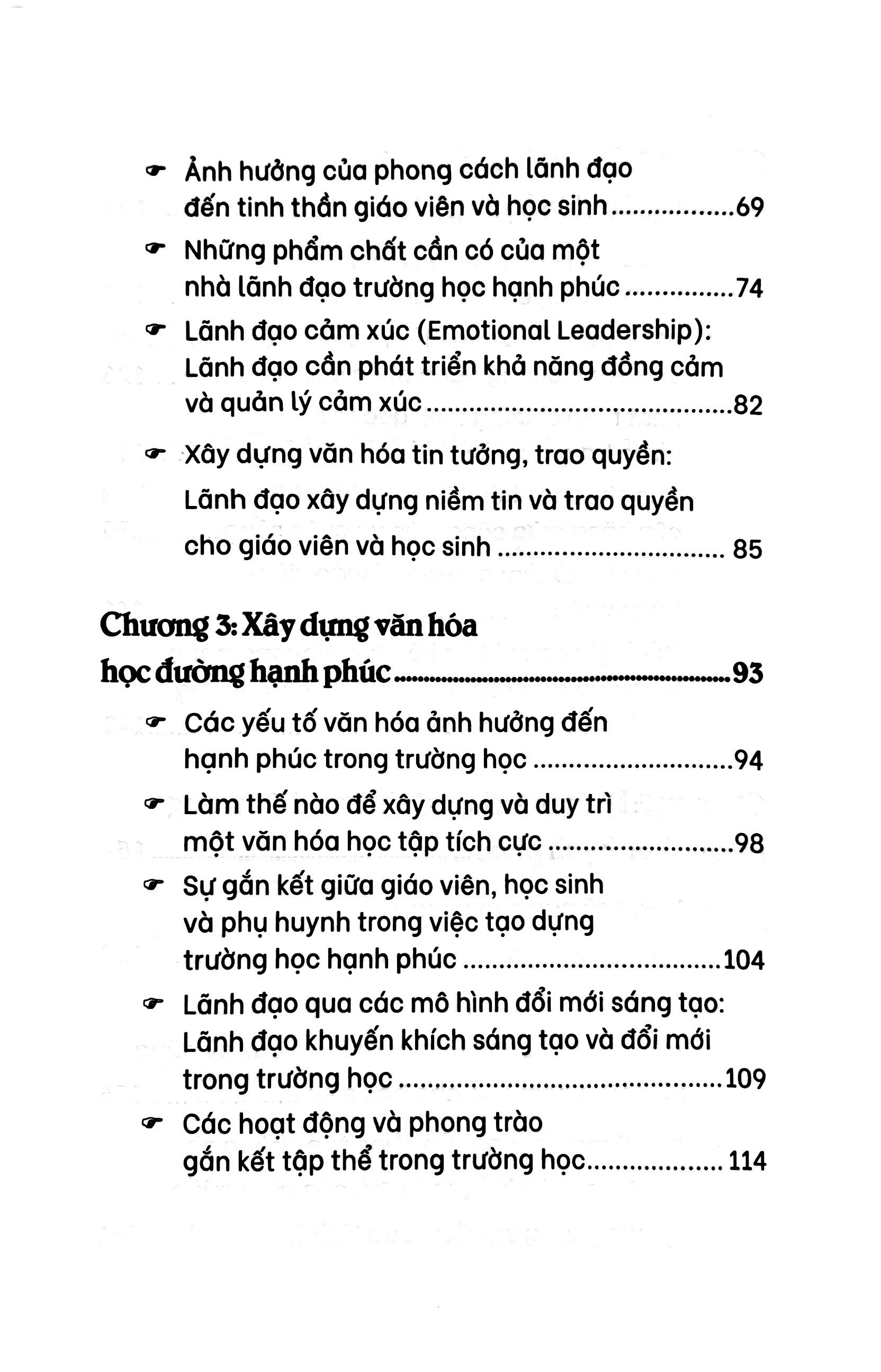 lãnh đạo trường học hạnh phúc