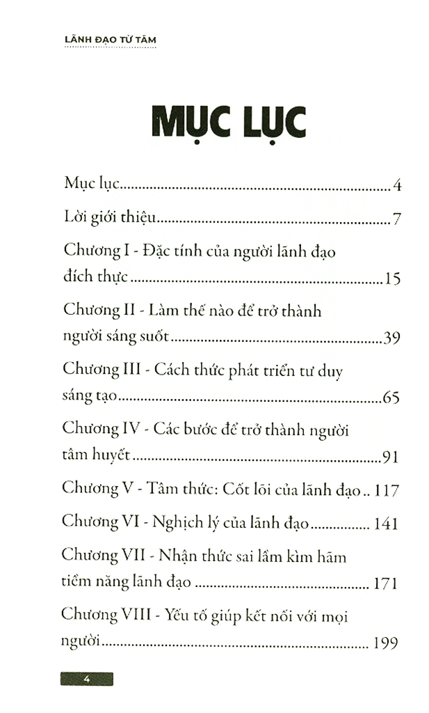 lãnh đạo từ tâm - hành trình giúp mình trở thành người lãnh đạo đích thực