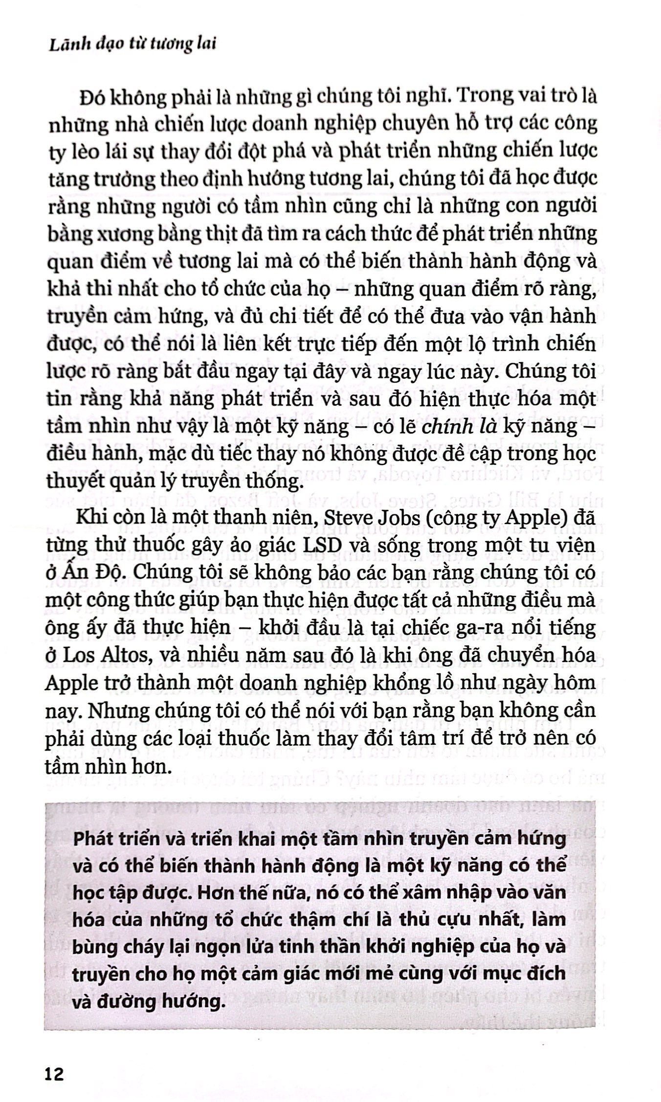 lãnh đạo từ tương lai