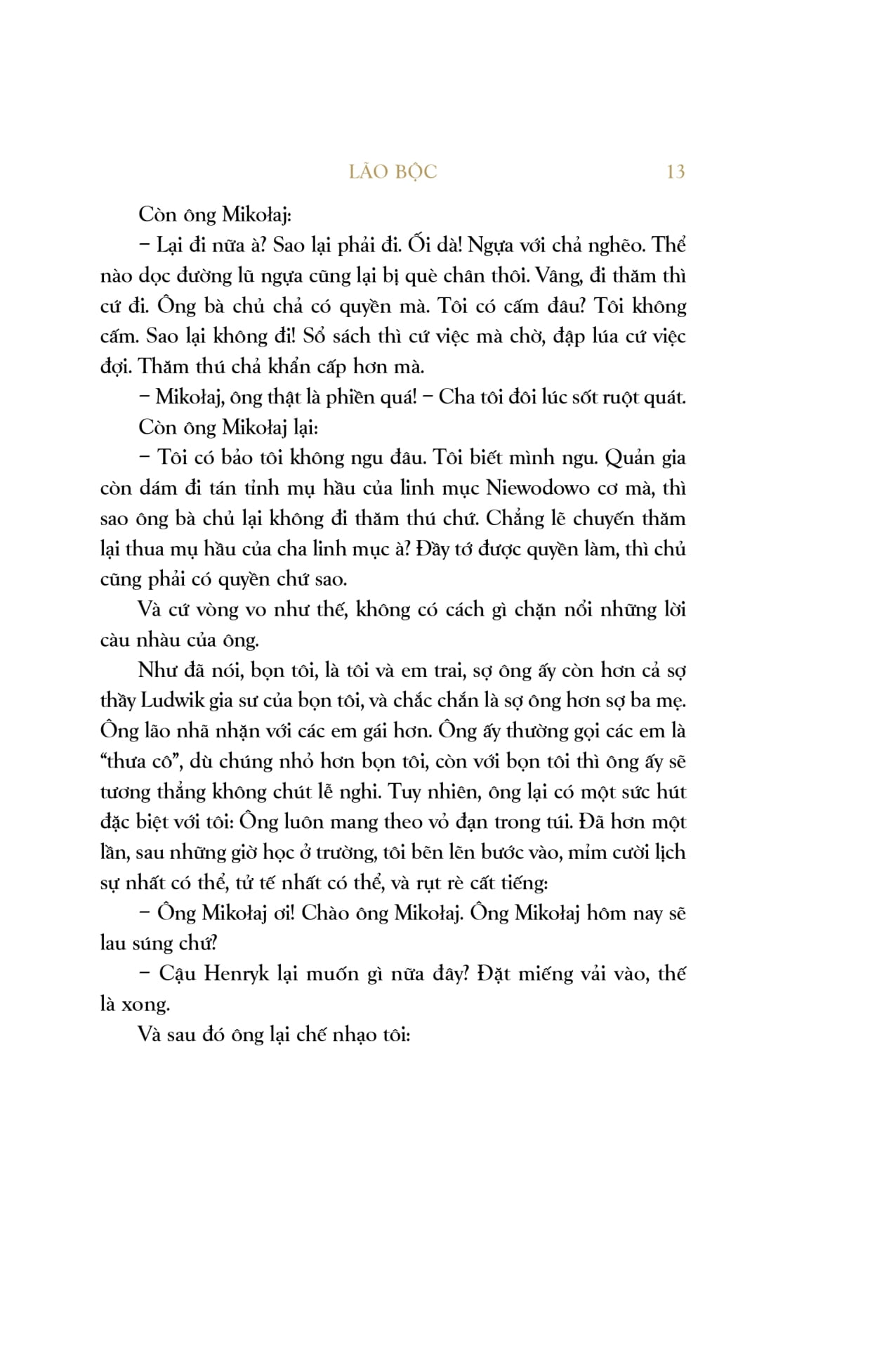 Lão Bộc - Hania - Selim Mirza - Ấn Bản Giới Hạn - Bìa Cứng