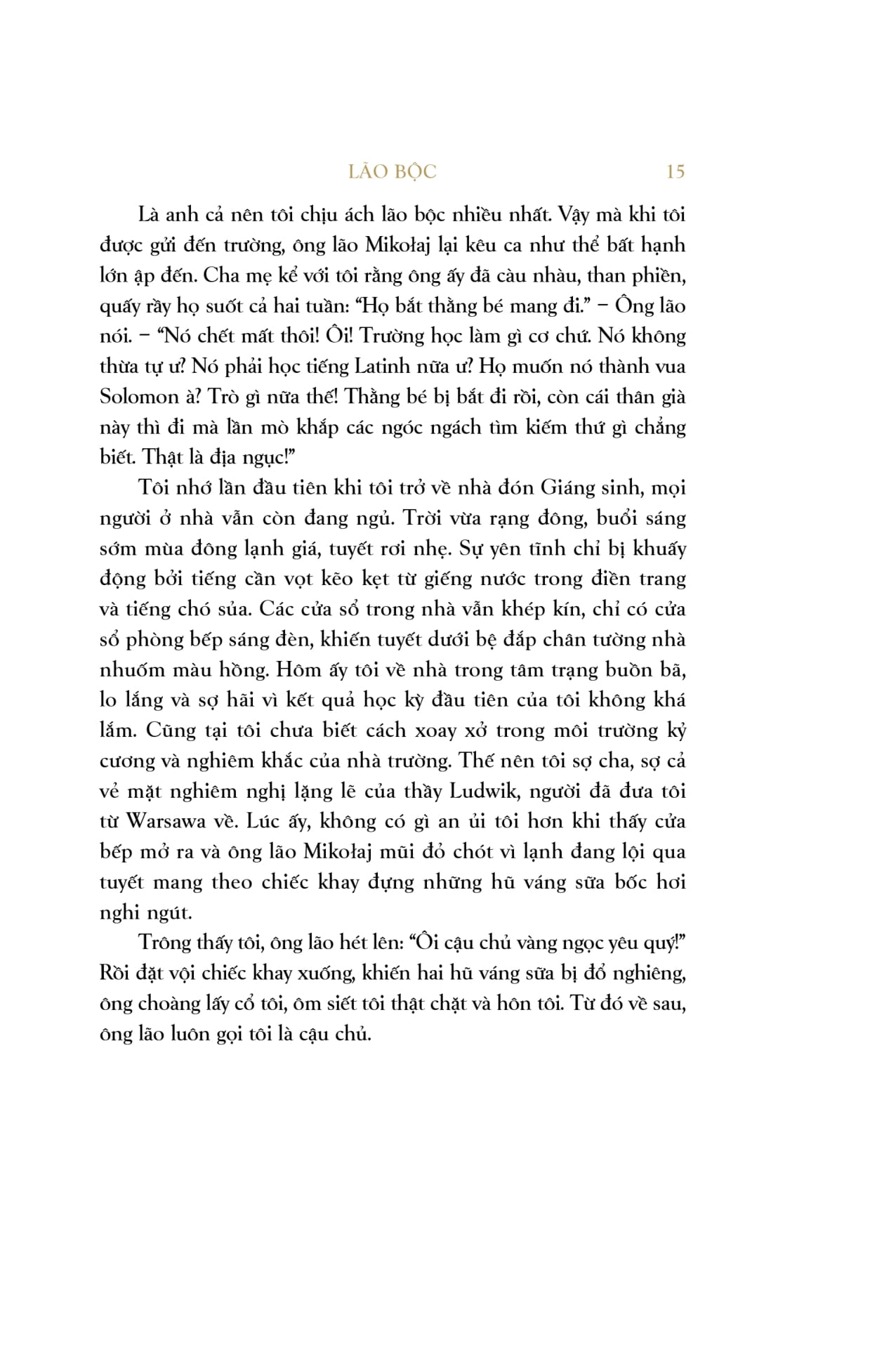 Lão Bộc - Hania - Selim Mirza - Ấn Bản Giới Hạn - Bìa Cứng