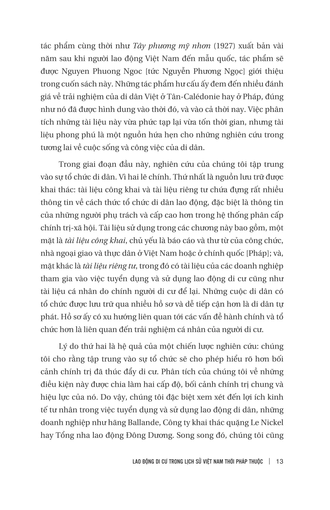 lao động di cư trong lịch sử việt nam thời pháp thuộc