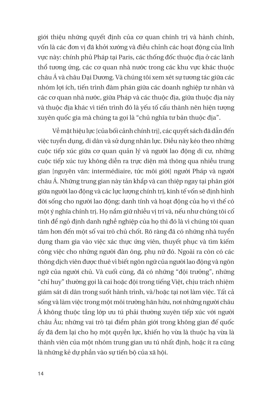 lao động di cư trong lịch sử việt nam thời pháp thuộc