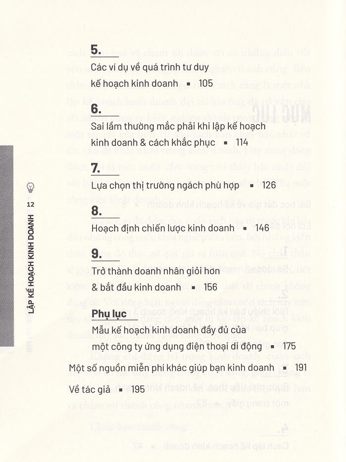 lập kế hoạch kinh doanh cho người mới bắt đầu