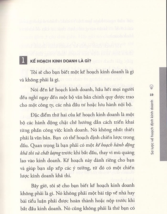 lập kế hoạch kinh doanh cho người mới bắt đầu