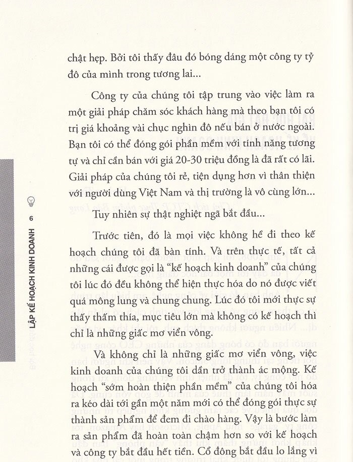 lập kế hoạch kinh doanh cho người mới bắt đầu